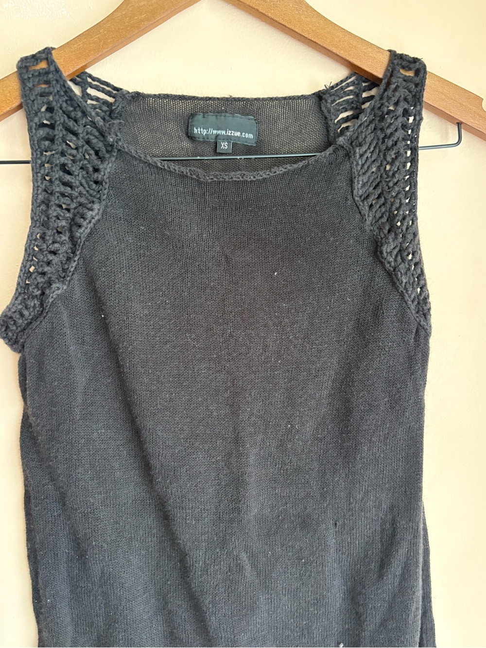 Vintage Crochet Cotton Tank